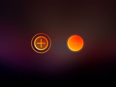 Hotspot hot hover illustrator orange red transparent ui web