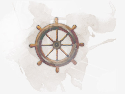 Wheel brown dark photoshop sea texture vector wheel