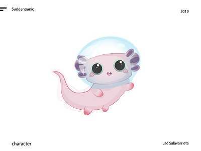 Lilly the Mighty adobe illustrator animal character character design clean concept cute design illustrator pink underwater vector