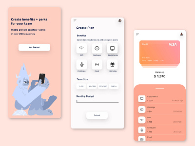 Mistro app design design mobile ui ui design