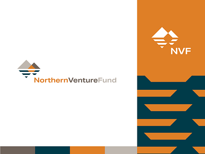 NVF Option 1 branding deisgn energy fund investment mountain mountain logo solar venture capital