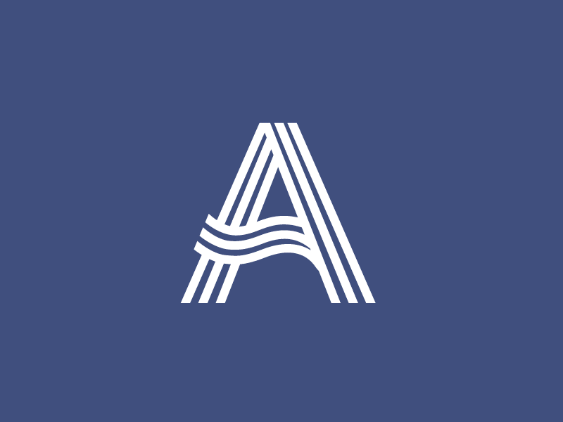 AB Private Banking Brand animation bank branding design logo