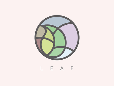 Leaf illustration logo vector