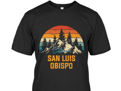 San Luis Obispo California Retro Vintage