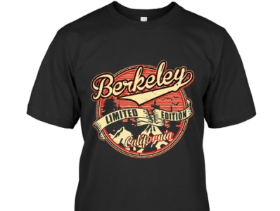 I Love Berkeley California Retro Vintage