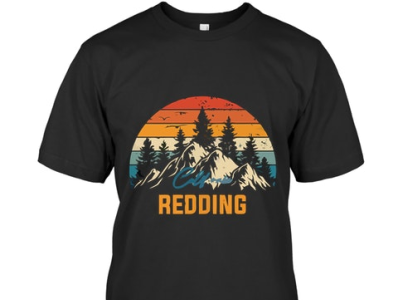 I Love Redding California Retro Vintage