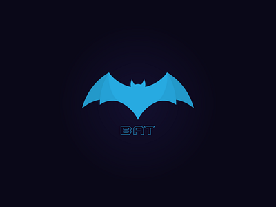 bat branding design flat graphic design icon illustration illustrator logo minimal vector