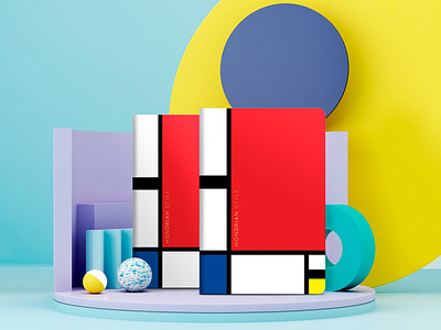 Mondrian style. Diary