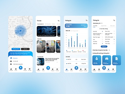 (Redesign) Bluezone - Covid Tracking App