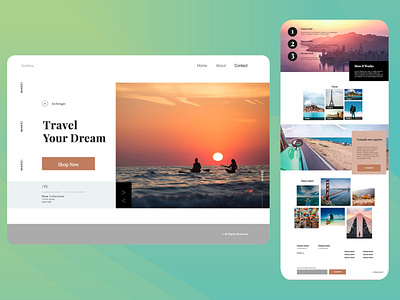 Webdesign Travel Agency