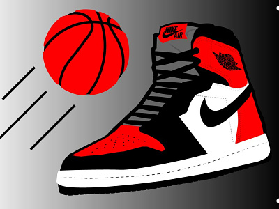 Air Jordan design illustration vector