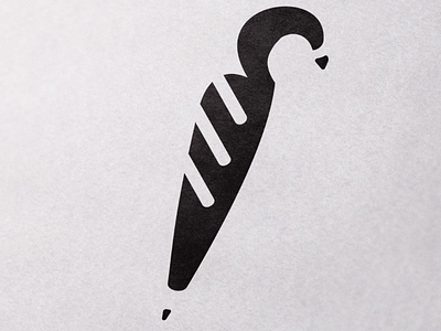 Logo Pencil + Duck brand branding logo