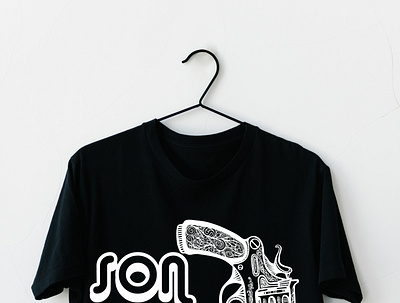 SOG Black Shirt branding design flat illustrator lettering logo minimal type typography vector
