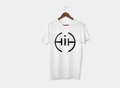 Shirt Mock Up HIH branding design flat illustrator logo minimal type typography ux vector