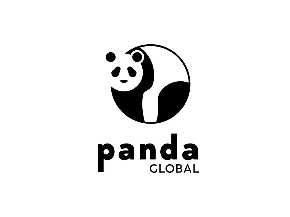 Panda Global Logo by Sabrena Rowbotham on Dribbble