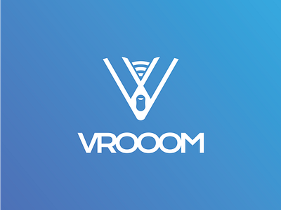 Vrooom Logo dailylogochallenge design logo vrooom