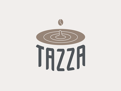 Tazza logo coffee coffeeshop dailylogochallenge design logo logodesign tazza