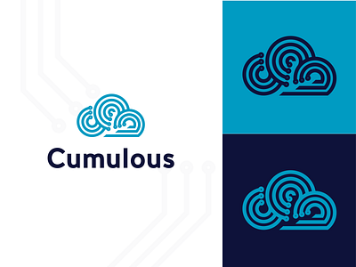 Cumulous Logo cloud cloud computing computing dailylogochallenge design logo logodesign vector