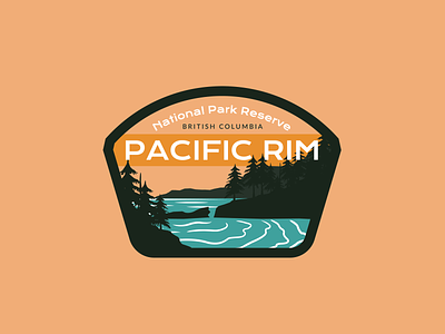 National Park Logo dailylogochallenge illustration national park pacific rim vector