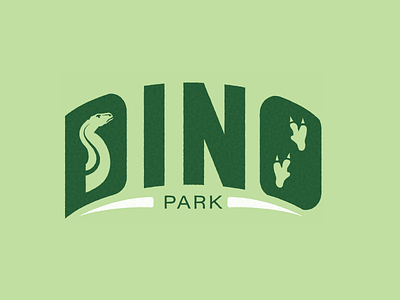 Dino Park Logo barbershop dailylogochallenge design dinosaur dinosaurs logo logodesign vector
