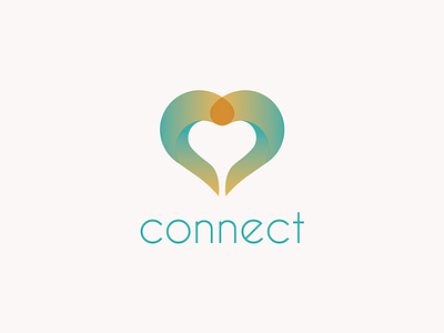 Connect Logo connect dailylogochallenge heart logo logodesign