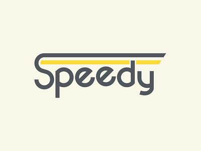 Speedy logo dailylogochallenge logo logodesign speedy vector