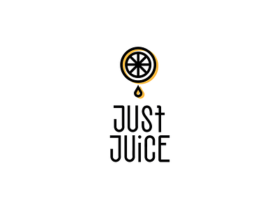 Just Juice Logo dailylogochallenge logo logodesign orange orange juice