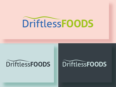 Driftless foods Logo art brand identity branding branding design clean design flat graphic design icon illustrator logo logo design logo design branding logo designer logodesign logotype minimal minimalist logo design typography vector