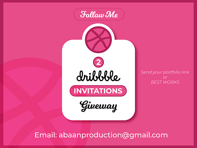 Two Exclusive DRIBBBLE invitations Giveaway branding design dailyui design dribbble dribbble best shot dribbble invitation dribbble invitations dribbble invite dribbble invite giveaway dribbble invites dribbbleweeklywarmup dribble invite dribble shot graphic design logo design concept logo designer