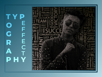Typography Portrait Effect _ Typhography brand identity branding design logo design concept photoedit photoediting photos photoshop photoshop editing typhography typogaphy