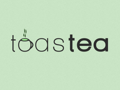 toastea Logo design illustrator logo tea toastea
