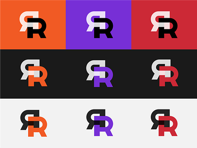 RR - Logotype app branding design icon illustration illustrator lettering logo vector web