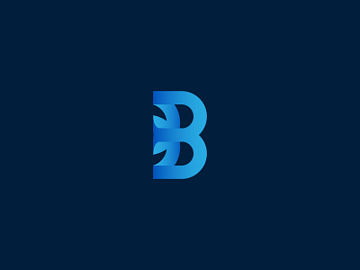 Modern B Letter Logo Concept.