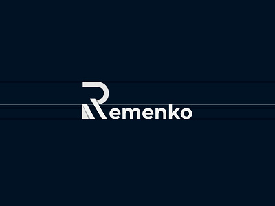 Modern R Letter Rememko Logo Concept.