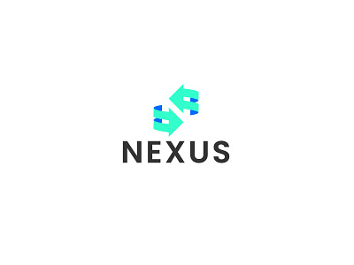 Modern N Letter Nexus Logo Concept.