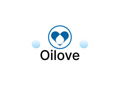 Modern Oilove Olive Oil Logo Design.