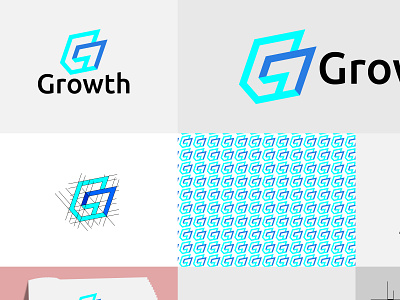 Modern G Letter Growth Logo Concept. a b c d e f g h i j k l m app icon brand brand and identity branding design ecommerce financial flat logo g letter logo graphic design logo logo design minimal logo modern logo n o p q r s t u v w x y z print tech logo typography vector