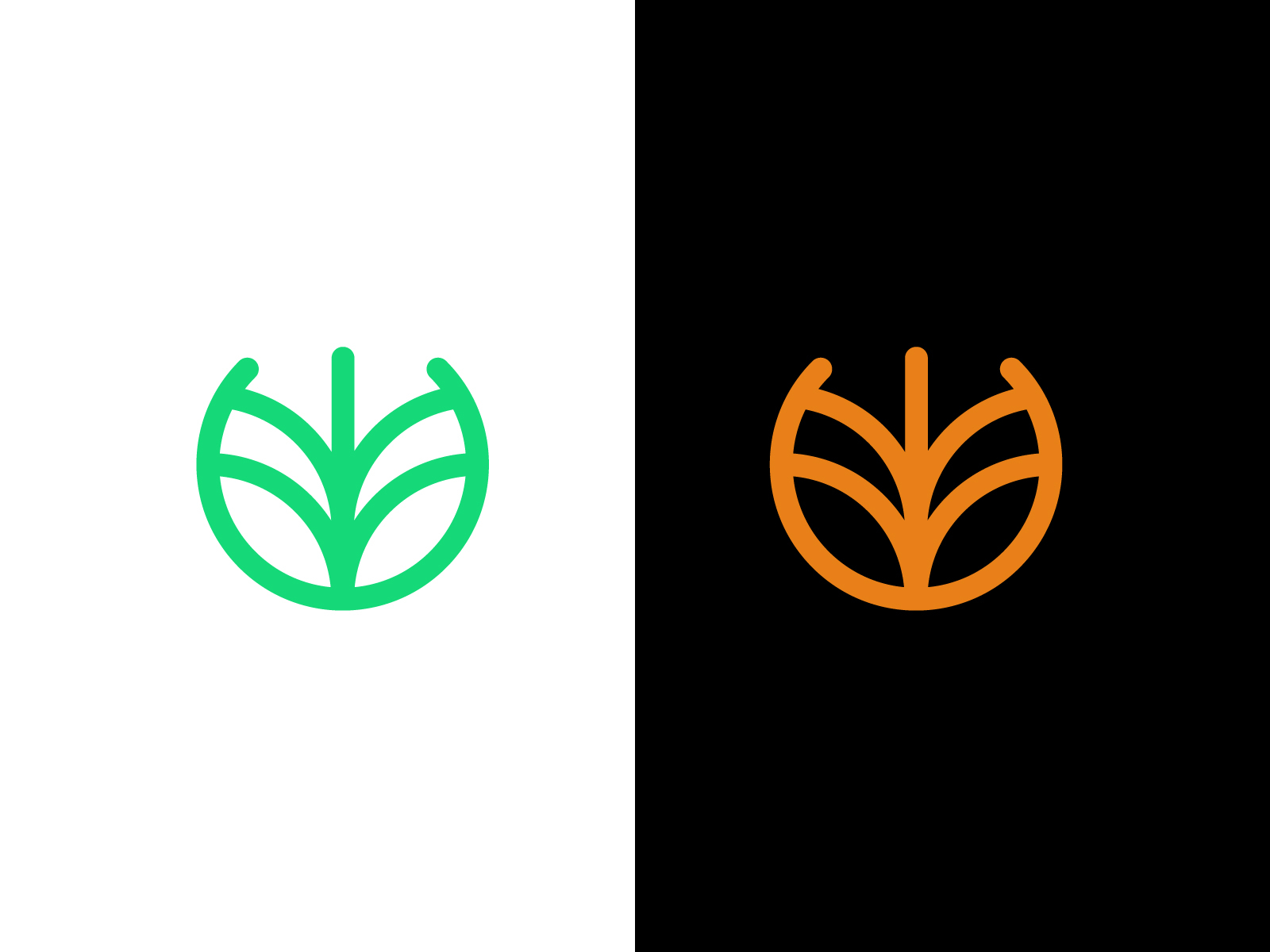 Modern Abstract Tree Logo Logos Concept By Nayan Tamli On Dribbble   Abstract Logo 4x 