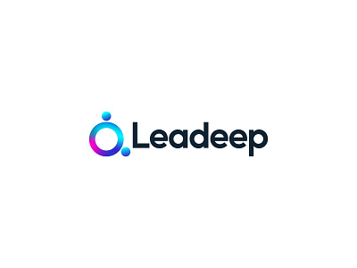 Modern L Letter Leadeep Logo Concept.