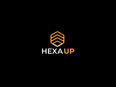 Modern HexaUp Economic Logo design.