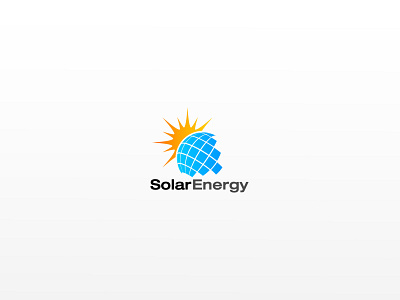 Modern Solor Energy Logo Design Concept. a b c d e f g h i j k l m app icon brand branding design earth logo eco logo ecommerce energy logo graphic design green logo logo logo design n o p q r s t u v w x y z power print simple logo solor logo typography vector