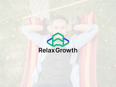 Modern Relax Growth Economic Logo Design Concept. a b c d e f g h i j k l m app brand brand identity branding creative logo design finance logo flat logo graphic design icon illustration logo logo design minimal n o p q r s t u v w x y z print typography unique logo vector