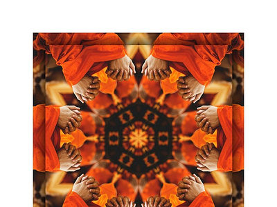 Orange design design art mandala photography