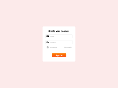 1# Daily Ui - Sign Up app design ui ux web