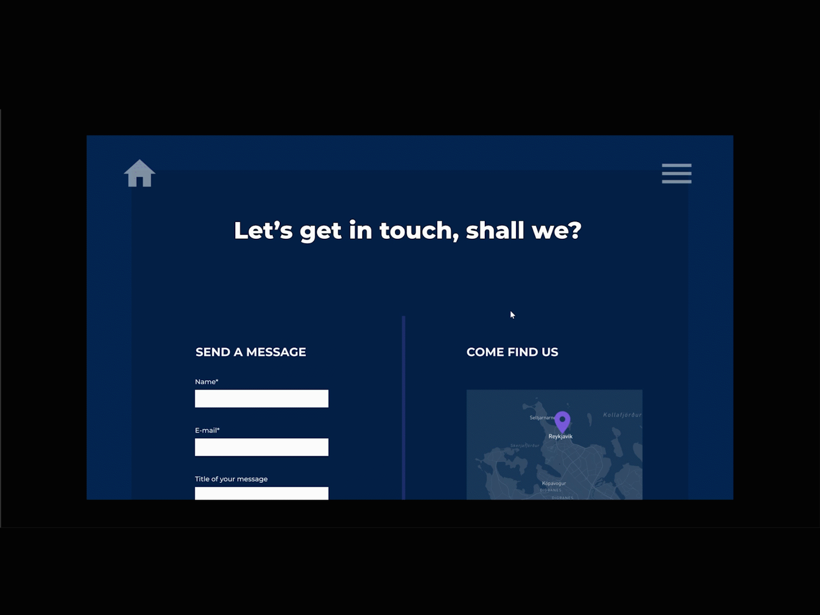 #28, #29 Daily Ui / Contact Us, Map contact contact form contact page contact us container dailyui dailyuichallenge design location map maps ui ux web