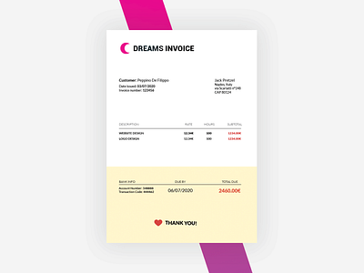 #46 Daily Ui / Invoice daily ui dailyuichallenge independence day indesign invoice invoice design invoice template invoices typography ui ux