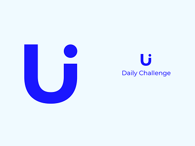 #52 DailyUi / Daily Ui Logo app daily ui daily ui 52 dailyui 052 dailyuichallenge logo logo design logo designer logos logotype logotypedesign logotypes minimalist logo ui ux vector