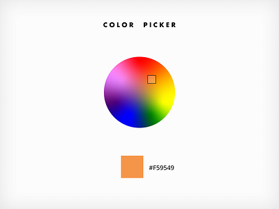 #60 Daily Ui / Color Picker app color color palette colorful colorpicker colors colorswatch dailyuichallenge design picker ui ux web