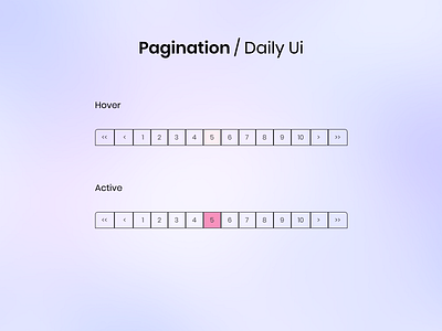 #85 Daily Ui / Pagination app daily ui daily ui 85 daily ui challenge dailyui dailyuichallenge design pages pagination pagination design ui ux