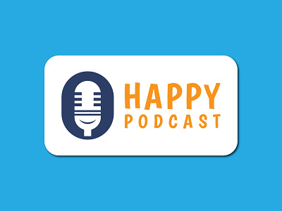 Happy Podcast/ Podcast Logo Design